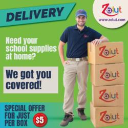 SCHOOL SUPPLIES DELIVERED TO YOUR HOME! Don't delay order today! 